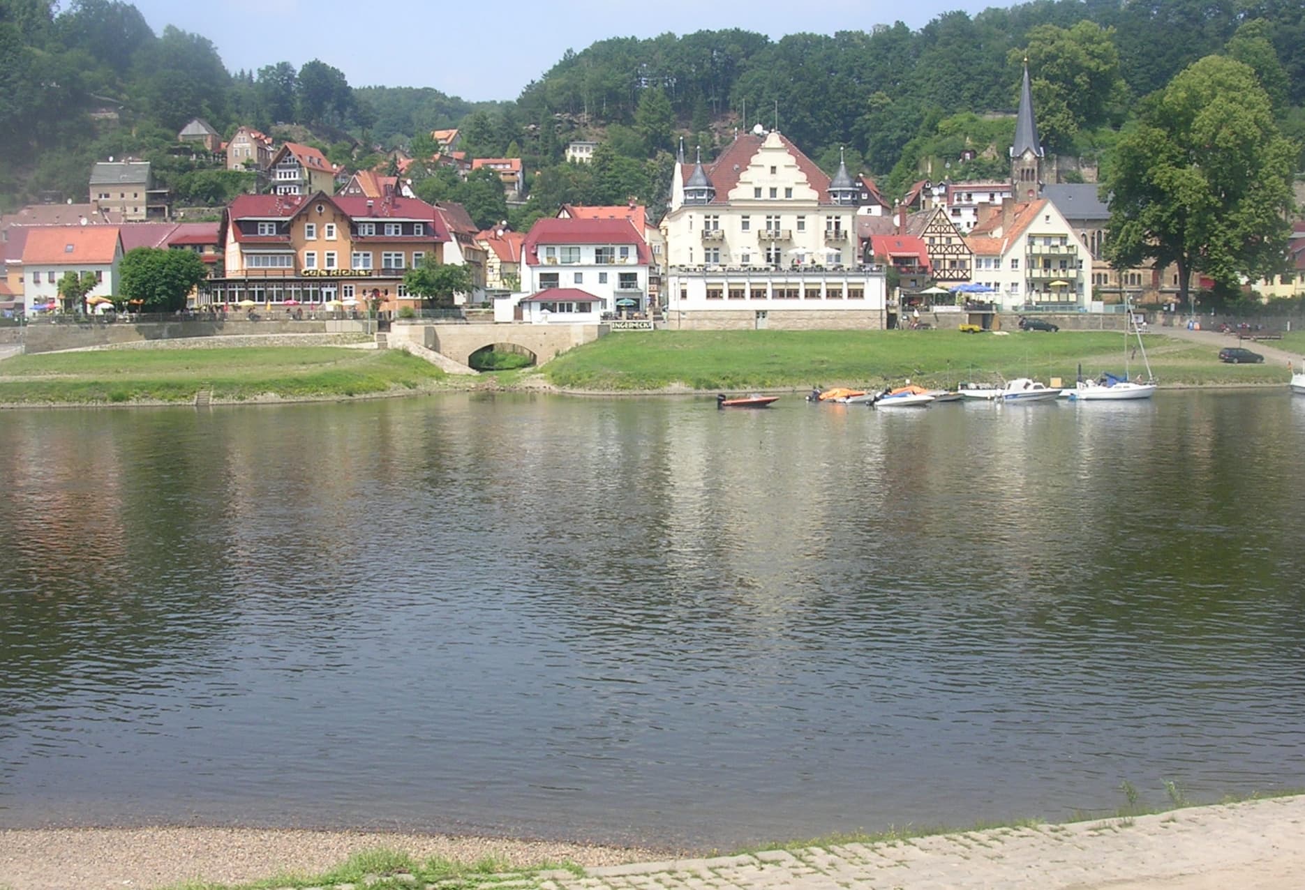 Stadt Wehlen — Miniaturpark Saské Švýcarsko