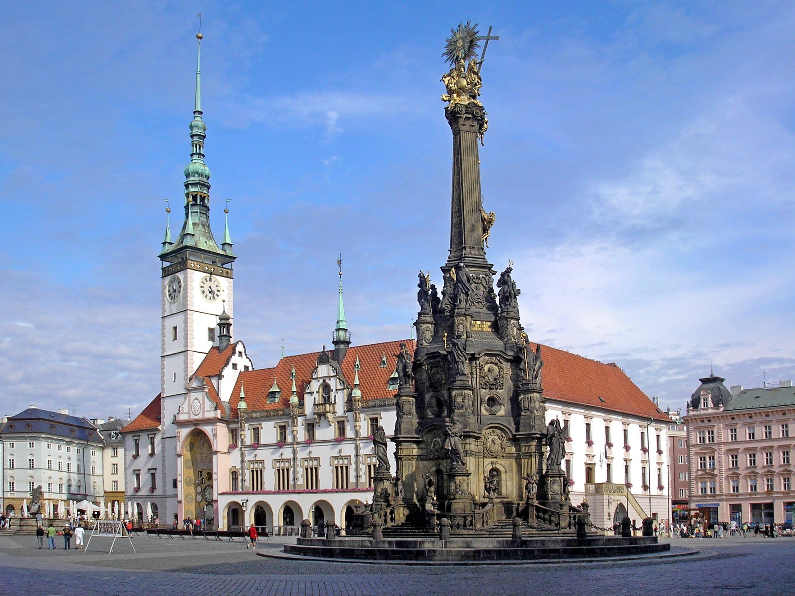 Olomouc — Sloup Nejsvětější Trojice